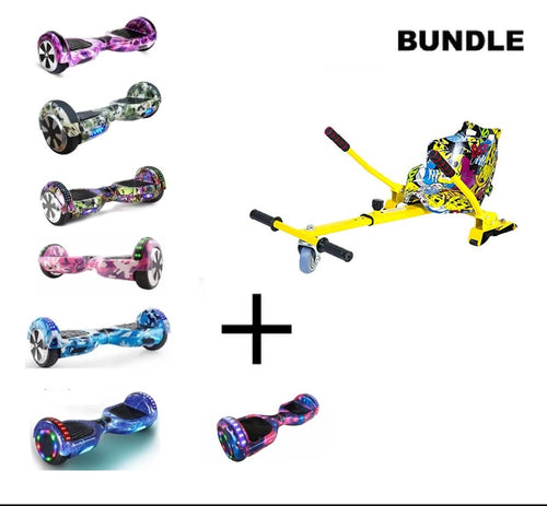 BUNDLE Sale!  Hoverboard +Graffiti HoverKart