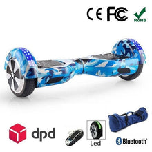 Blue Camouflage 6.5" Premium Hoverboard
