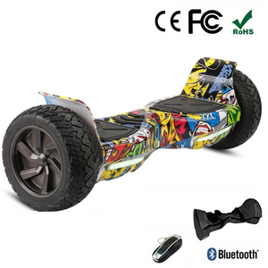 Sale !   8.5" All Terrain Off Road Hummer Hoverboard Segway Graffiti