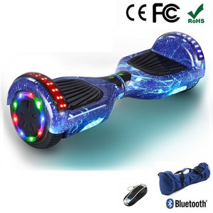 2023 New Blue Starry Sky 6.5" Led Wheel Hoverboard
