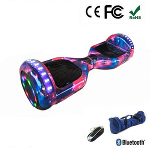 2023 New Red Starry Sky 6.5" Led Wheel Hoverboard
